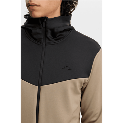 Golf Hoodie J Lindeberg Maclean Full Zip Herr Brindel