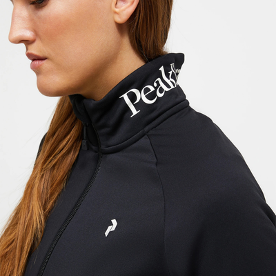 Peak Performance Rider Zip Jacket Dam Svart