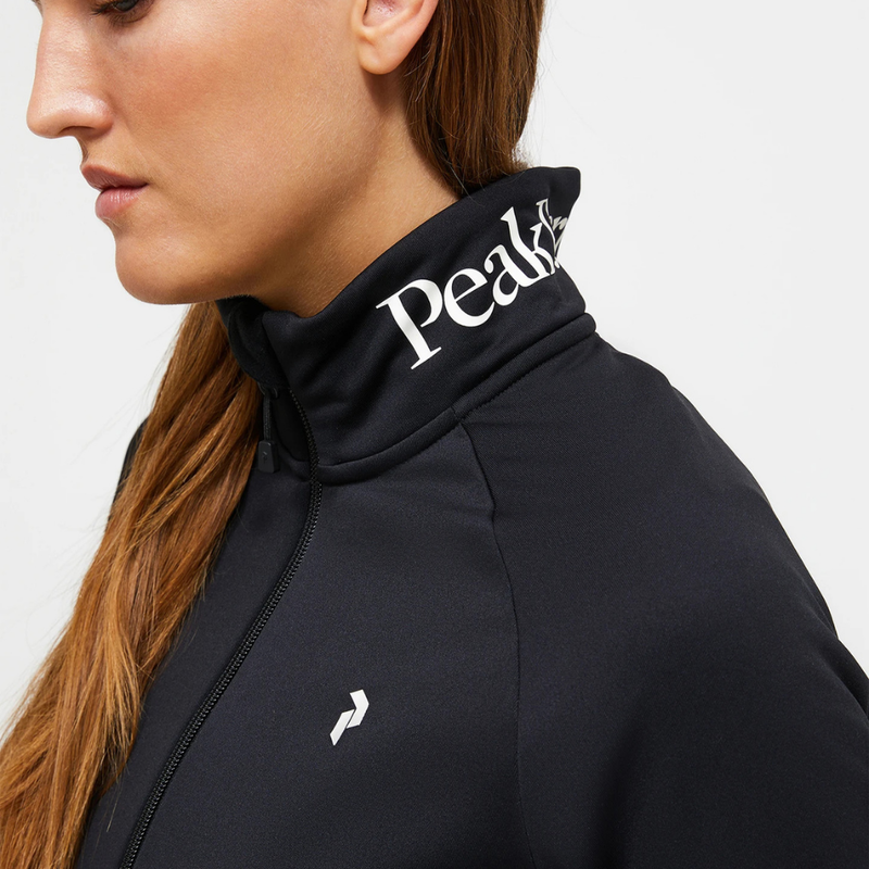 Peak Performance Rider Zip Jacket Dam Svart
