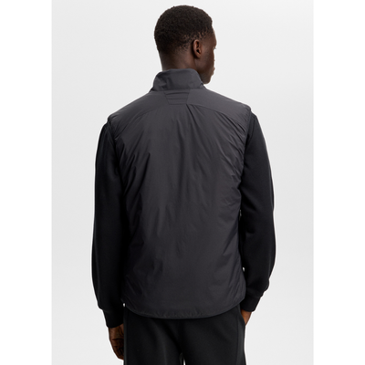 Golfväst Herr J Lindeberg Clinton Padded Vest Svart