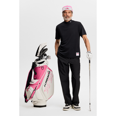 J Lindeberg Golf I 30Y Rory KV Mock Neck I Svart