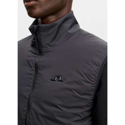 Golfväst Herr J Lindeberg Clinton Padded Vest Svart
