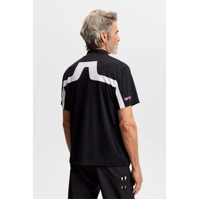 J Lindeberg Golf I 30Y Rory KV Mock Neck I Svart