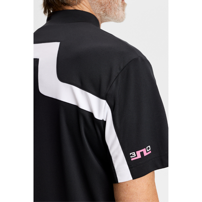 J Lindeberg Golf I 30Y Rory KV Mock Neck I Svart