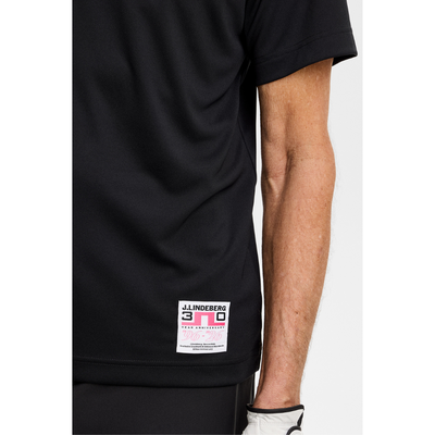 J Lindeberg Golf I 30Y Rory KV Mock Neck I Svart