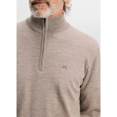 Tröja J.Lindeberg Kiyan Quarter Zip Brindle