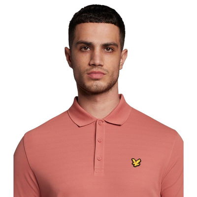 Lyle & Scott Tech Golfpiké Rose