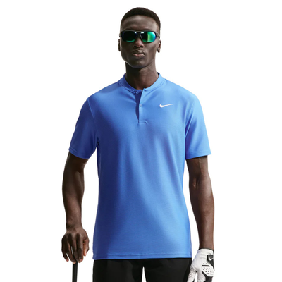 Golfpiké Nike Velocity Blade Polo Ljusblå
