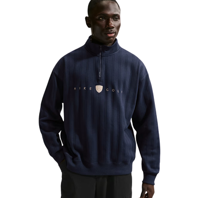 Golftröja Nike Therma-Fit Fairway Fresh 1/2 Zip Mörkblå