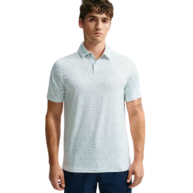 Golfpiké Nike Dri-Fit Velocity Polo Micro Print Jade