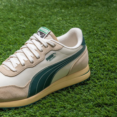 Golfskor Herr I Puma Helsinki I Ivory Green