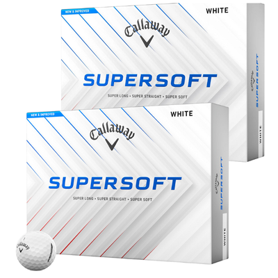 Callaway Supersoft Matte 25 Vit 2-pack