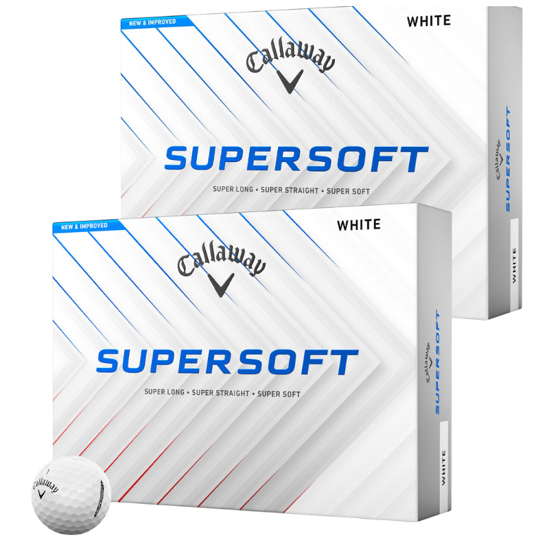 Callaway Supersoft Matte 25 Vit 2-pack