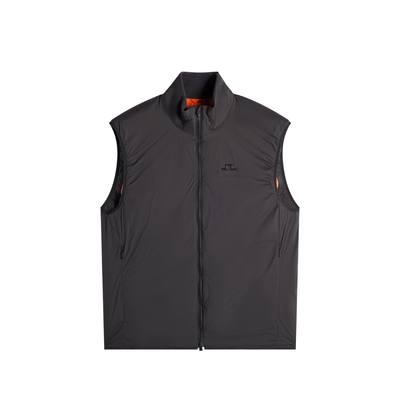 Golfväst Herr J Lindeberg Clinton Padded Vest Svart