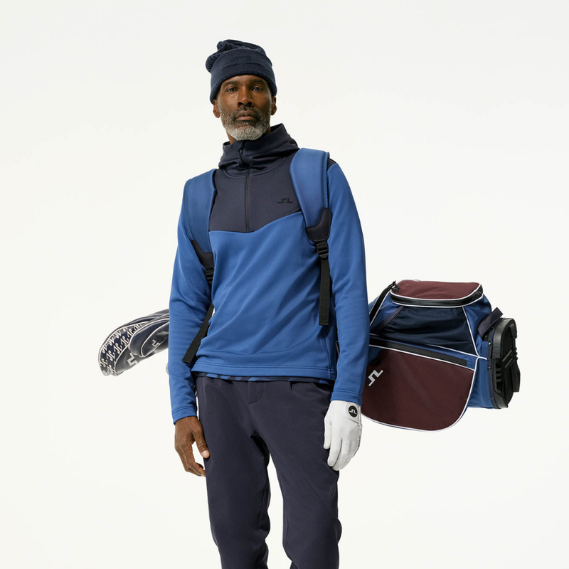 Golftröja J Lindeberg Maclean Quarter Zip Sail