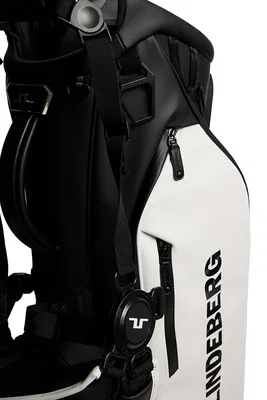 Golfbag J.Lindeberg Play Bärbag Svart/Vit