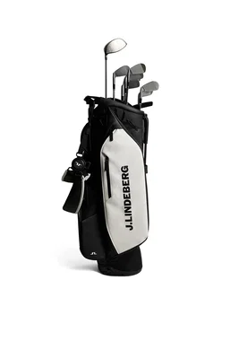 Golfbag J.Lindeberg Play Bärbag Svart/Vit