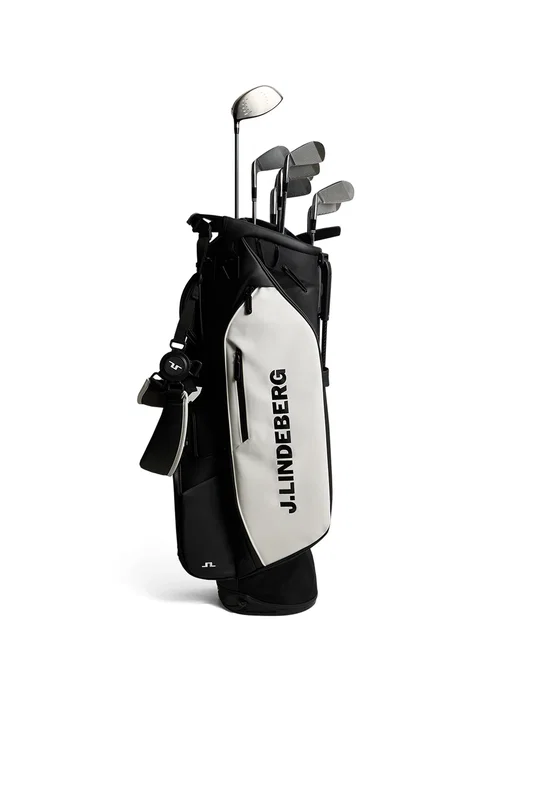 Golfbag J.Lindeberg Play Bärbag Svart/Vit