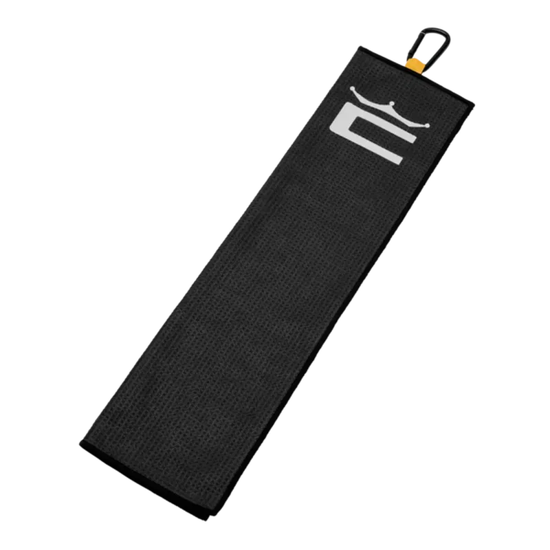 Golfhandduk Cobra Tri-Fold Svart