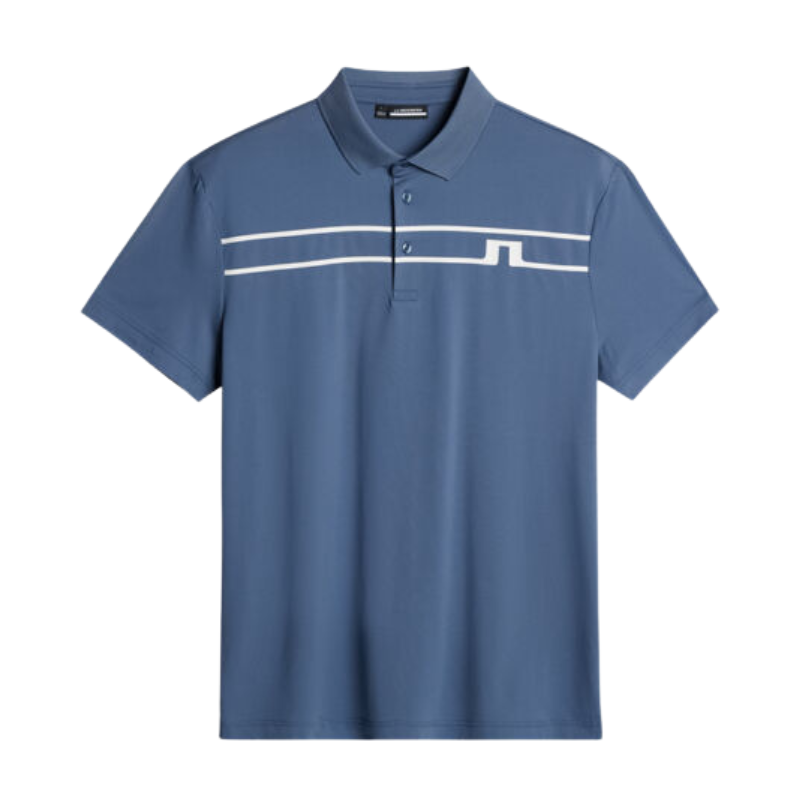 J Lindeberg Golf Klas Golfpiké Herr Vintage Indigo