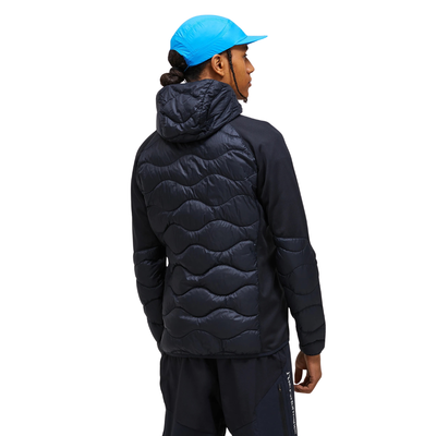 Peak Performance M Helium Down Hybrid Hood Herr Svart