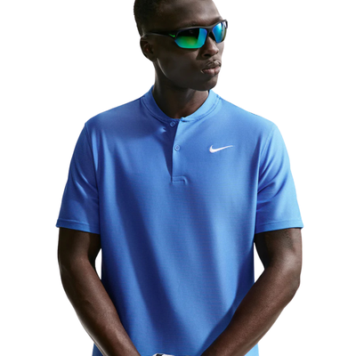 Golfpiké Nike Velocity Blade Polo Ljusblå