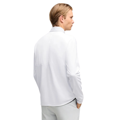 Puma Golf Cloudspun Tech Hybrid 1/2 Zip Vit/grå