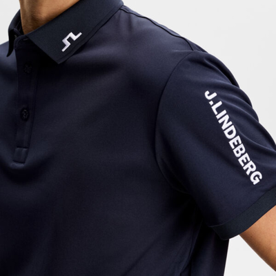 J Lindeberg Tour Tech Golfpiké Herr Navy