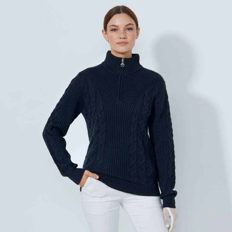 Daily Sports Stickad Windstopper Navy