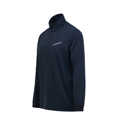 Golftröja Peak Performance Swift Motion Midlayer Svart