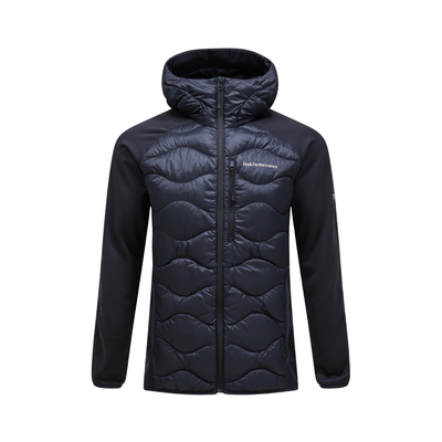 Peak Performance M Helium Down Hybrid Hood Herr Svart