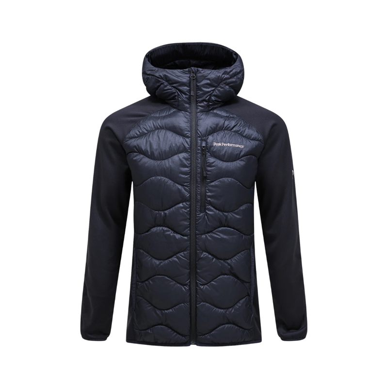 Peak Performance M Helium Down Hybrid Hood Herr Svart