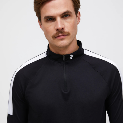 Peak Performance Golf Half Zip Baselayer Herr Svart