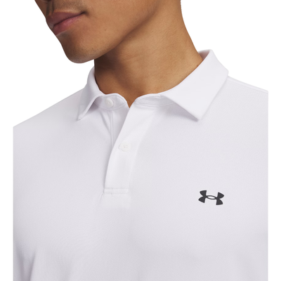 Under Armour Golfpiké herr I T2G Polo Vit