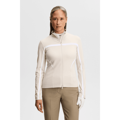 J Lindeberg Golf Janice Golftröja Dam Moonbeam