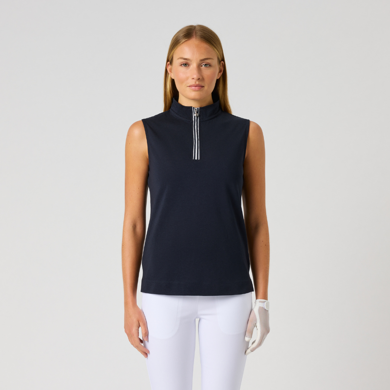 Ärmlös Golfpike Dam Daily Sports Kim SL Polo Navy