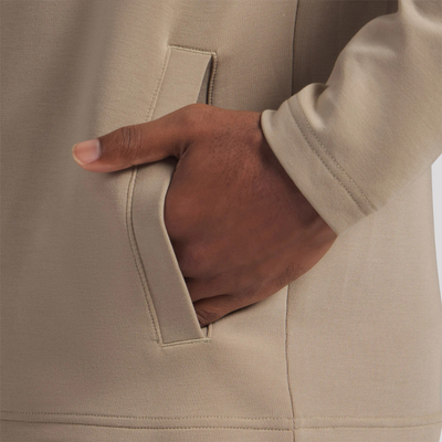 Golf hoodie Puma CloudSpun Fleece Sand