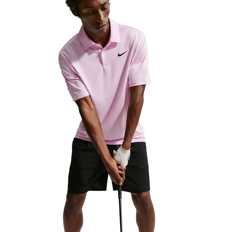 Golfpiké Nike Velocity Dri-Fit Rosa