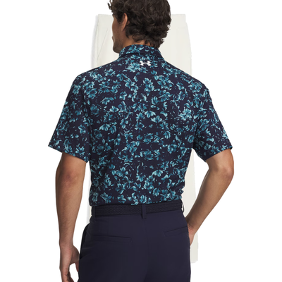 Golfpiké Under Armour Matchplay Printed Polo Grön
