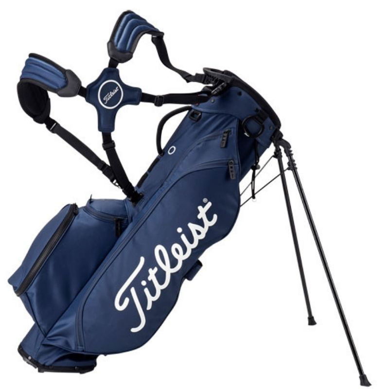 Golfbag Titleist Players 4 Navy Bärbag Golfbag Titleist Players 4 Navy Bärbag