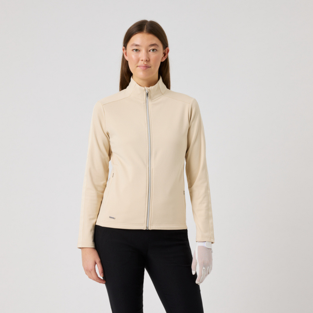 Golftröja Daily Sports Cholet LS Full Zip Oyster (L)