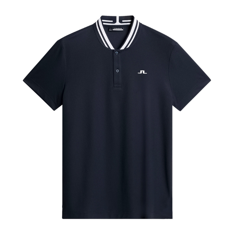Golfpiké Herr I J Lindeberg Tyson Polo I Navy