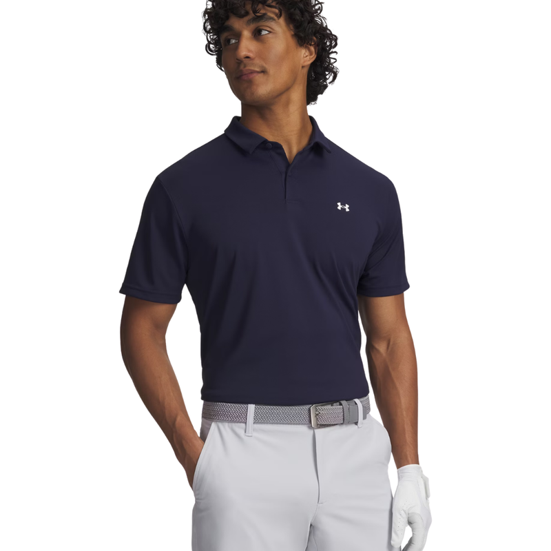 Under Armour Golfpiké herr I T2G Polo Navy
