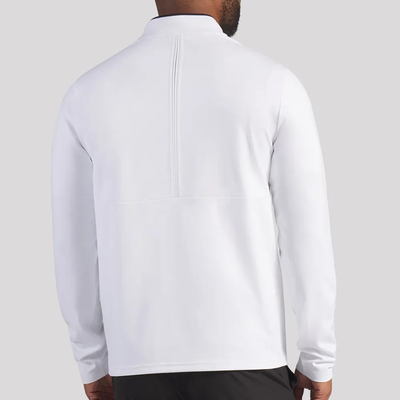 Golftröja herr Puma CloudSpun Tech 1/4 Zip Vit