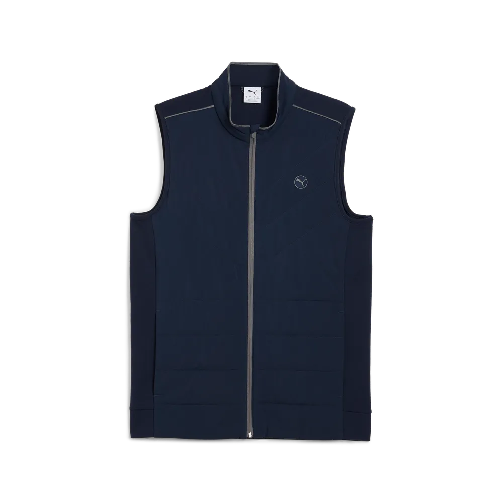 Golfväst Puma CloudSpun Fleece Navy (L)