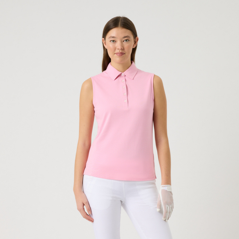 Ärmlös Golfpiké Daily Sports Fairway SL Rosa