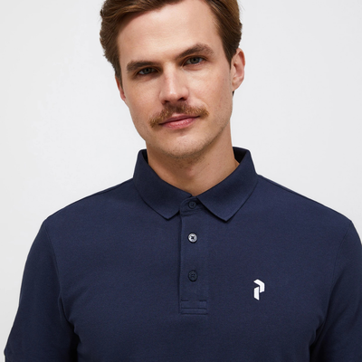 Peak Performance Golf Classic Pikétröja Herr Navy