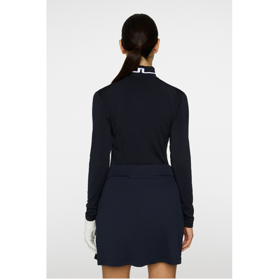 J Lindeberg Golf Herta Long Sleeve Polo dam Navy