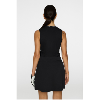 J Lindeberg Golf Leya Sleeveless Top Svart