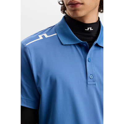 J Lindeberg Lionel Reg Fit Polo Fedral Blue